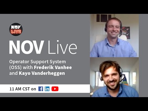 NOV Live | OSS Data Driven Applications for Operators with Frederik Vanhee and Kayo Vanderheggen