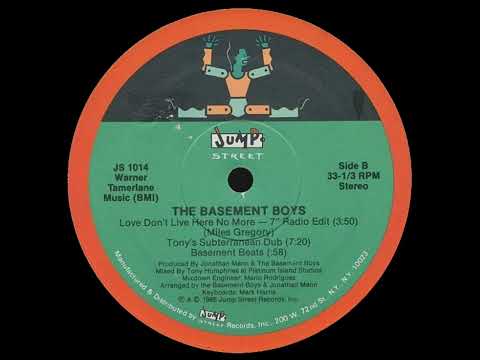 The Basement Boys - Love Don't Live Here No More (Tony's Subterranean Dub)