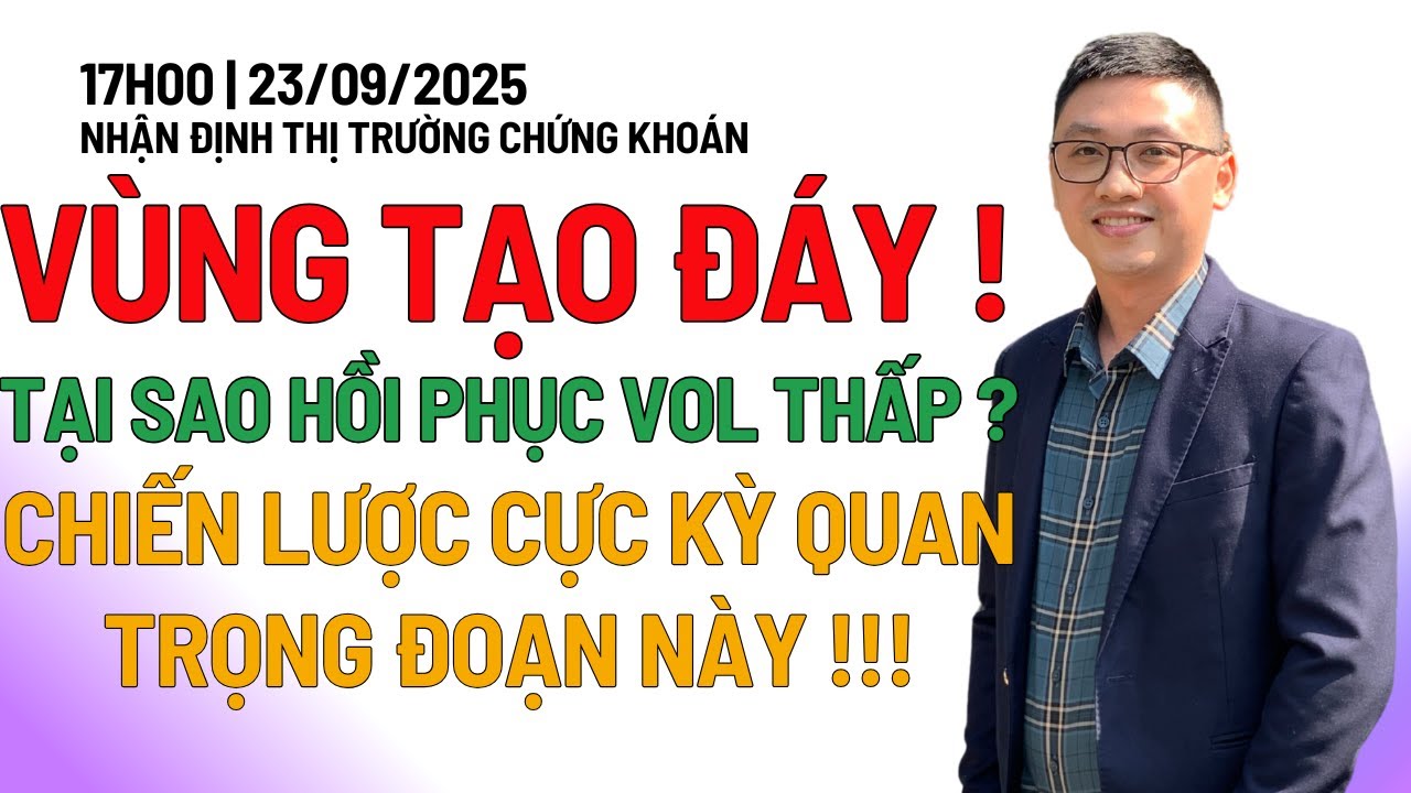Chứng khoán hôm nay | Nhận định thị trường: VNINDEX TẠO ĐÁY?, TOP CỔ PHIẾU SẮP NỔ