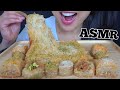 ASMR BAKLAVA   KANAFEH *CHEESE (SOFT CRUNCHY EATING SOUNDS) NO TALKING | SAS-ASMR