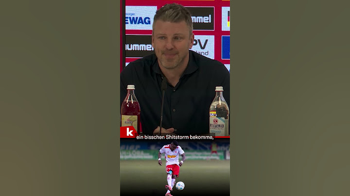 Kwasniok stinksauer über Rasenqualität: "Ein absoluter Skandal" #shorts