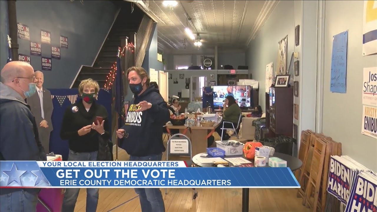 Erie Democratic Party hold Get Out The Vote event