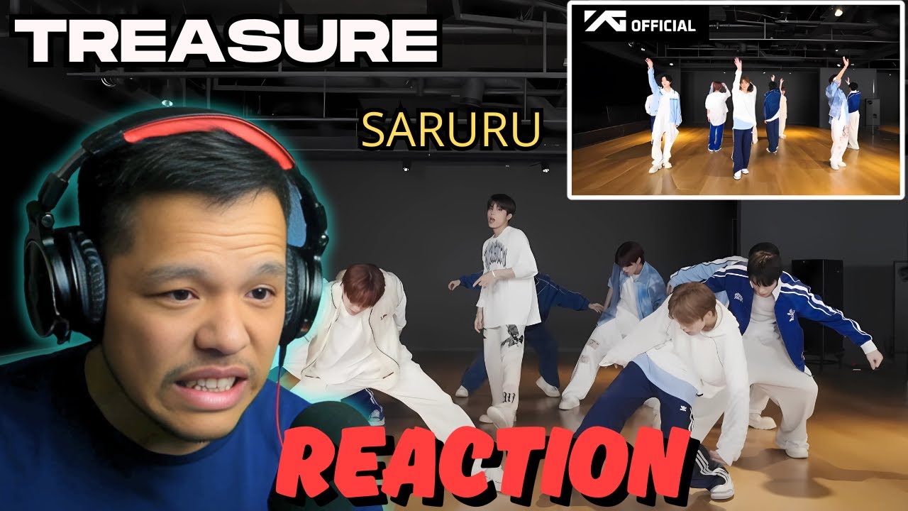 TREASURE Went INSANE With This Choreo! (SARURU Dance Practice Reaction)
