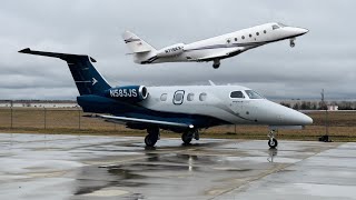 Phenom 100 and G150 Startup Taxi and Takeoff