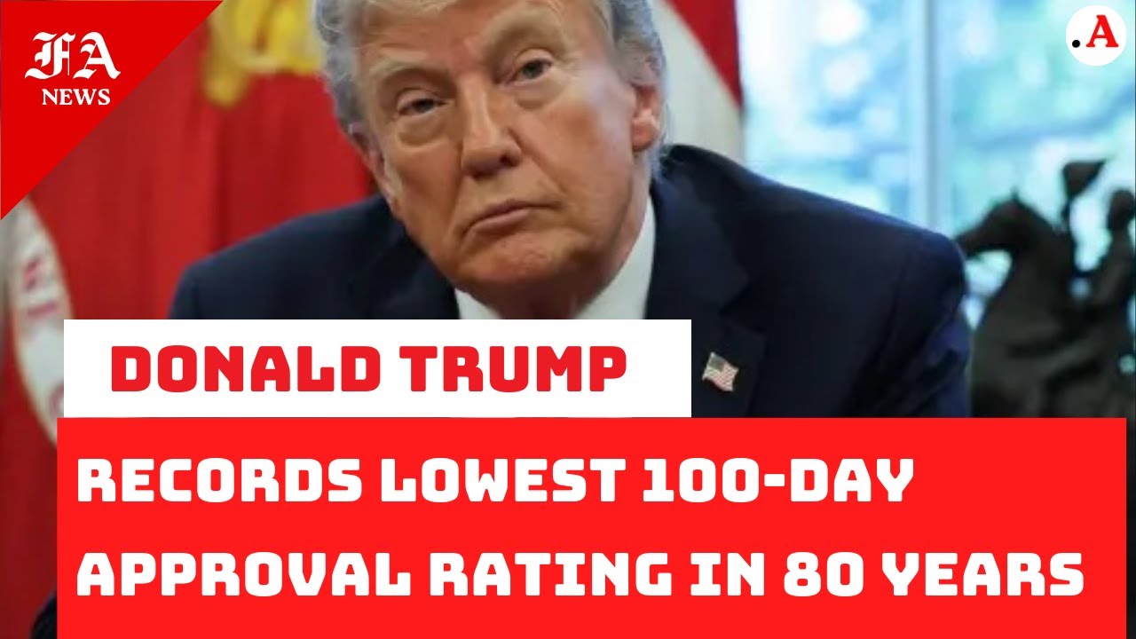 Donald Trump Records Lowest 100 Day Approval Rating in 80 Years: Poll ...