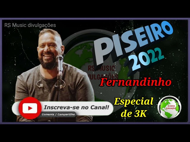 Piseiro gospel Fernandinho em comemoração de 3 Mil inscritos class=