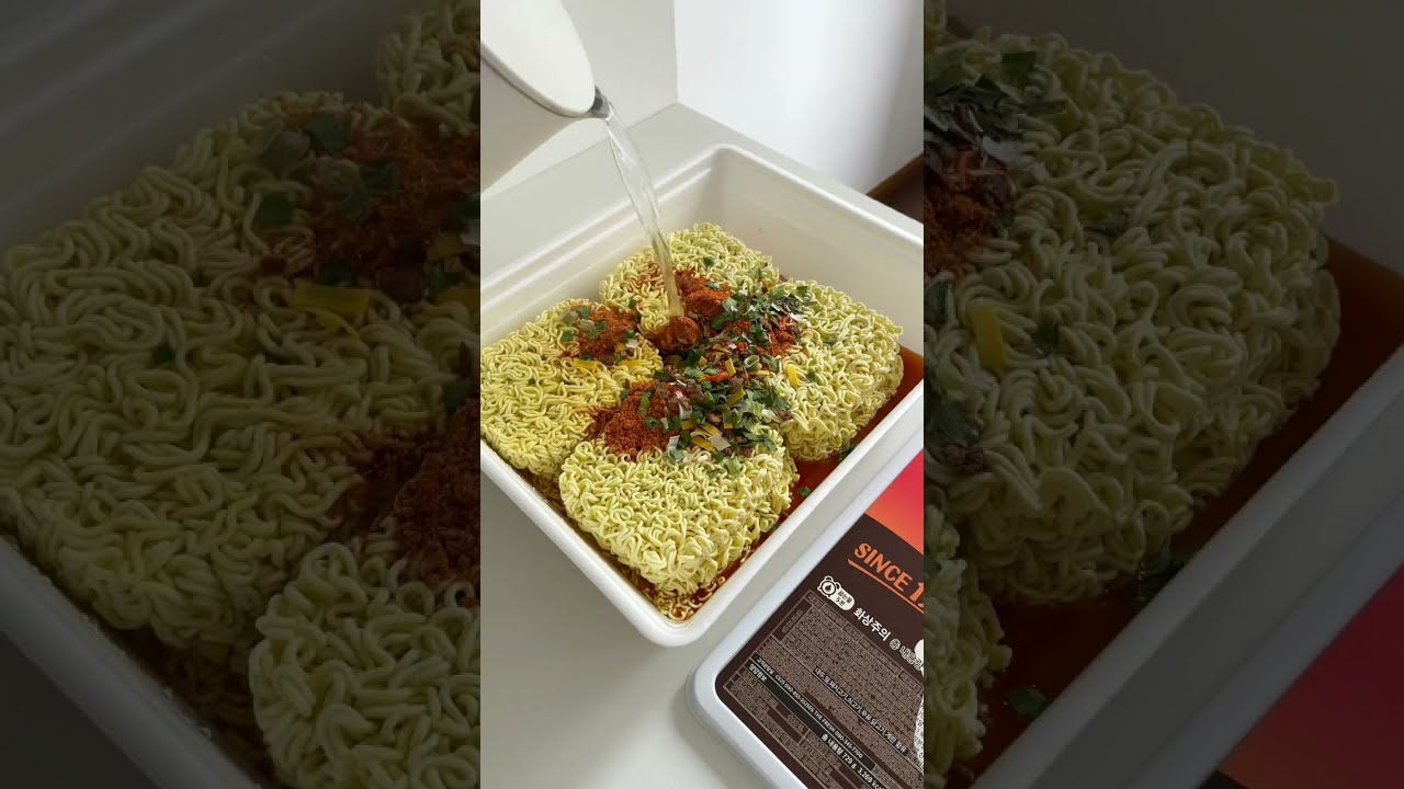 Make Giant Instant Noodles With Me Lifestyle Asmr Satisfying Lunch