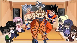 Naruto Friends React To Naruto As Gokuau Naruto X Dragon Ball Z