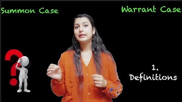 What are Summons  & Warrant Cases?