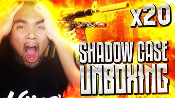 Unboxing 20 SHADOW CASES (CS:GO NEW CRATES)