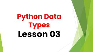 Python Data Types Explained | Beginner Tutorial