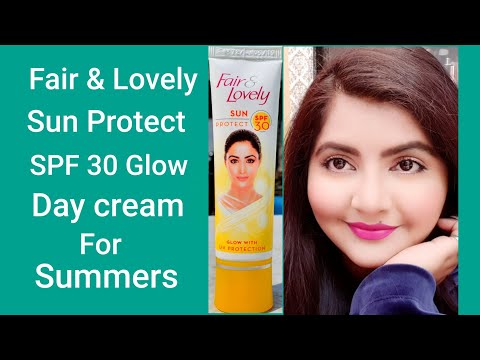 Fair & Lovely Sun Protect SPF30 Face Cream review | Day cream with Sunscreen | RARA | fair&lovely |