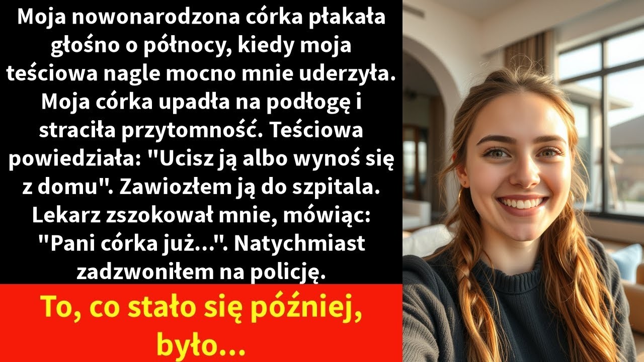 Stałam w przedpokoju, a moja teściowa patrzyła na mnie z zimnym uśmiechem. „Nie ma tu już dla ciebie miejsca” – powiedziała, gdy policja właśnie zaczynała ustalać, kto naprawdę skrzywdził moją...