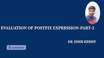Evaluation of Postfix Expression | Part 2 | Stacks | Data Structures and Algorithms