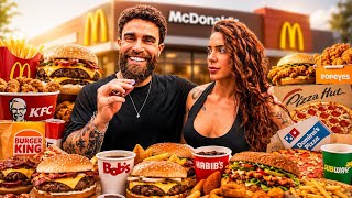 Download Lagu 24 HOURS EATING ONLY FAST FOOD!