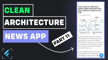 Build A News App - Save & Remove Article From Database | PART 11 - Flutter Clean Architecture