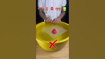 Try To Guess How Many Tissue Paper used whats next ? #satisfying #asmr #experiment #water #fyp