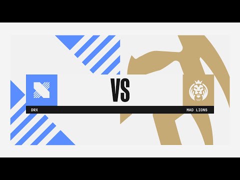 DRX vs MAD - Worlds 2022 Play-In