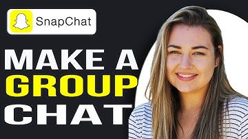 How to make a group chat on Snapchat 2023 | How do you make a group chat on snapchat