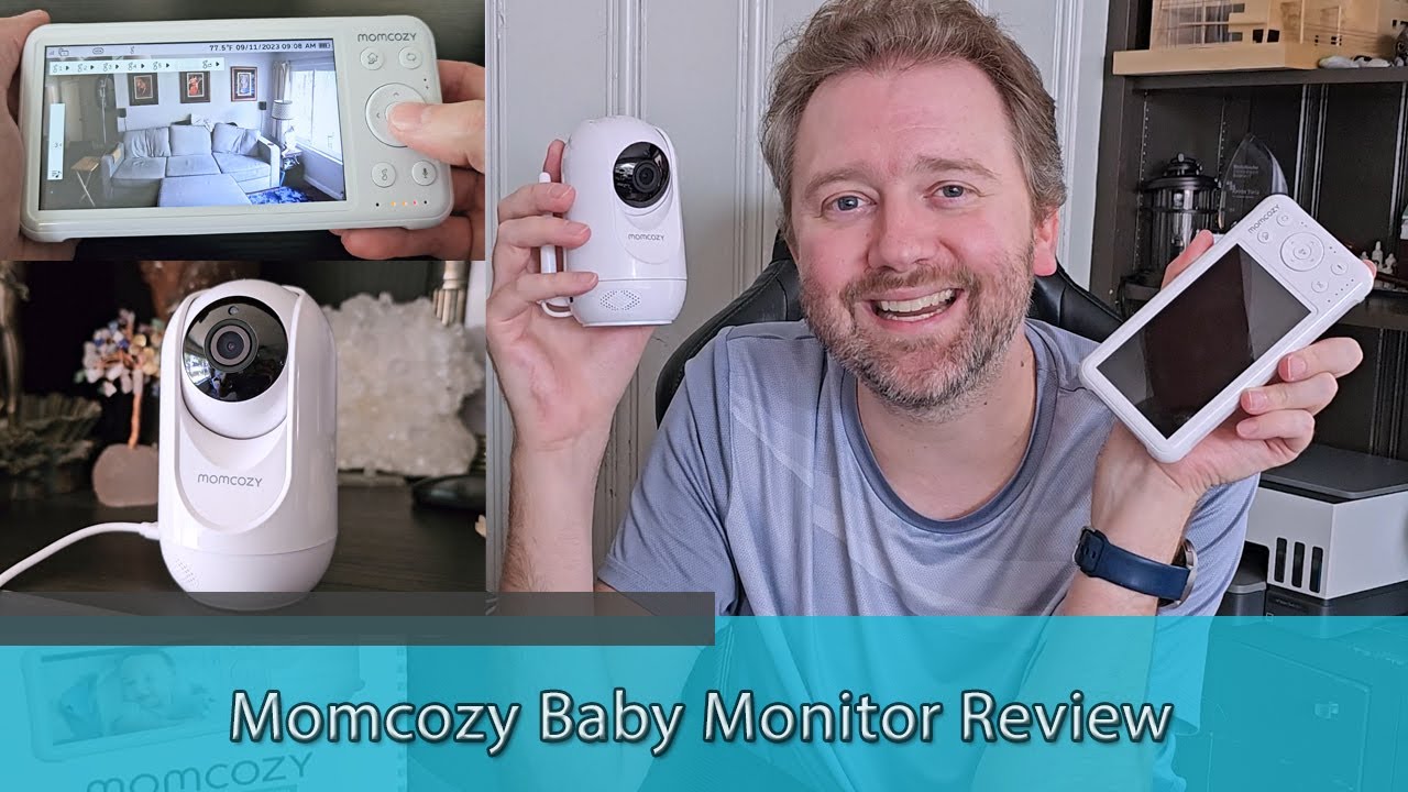 Momcozy Baby Monitor 1080P Camera 5 Split Screen Video ~ Non WiFi *4695A6B