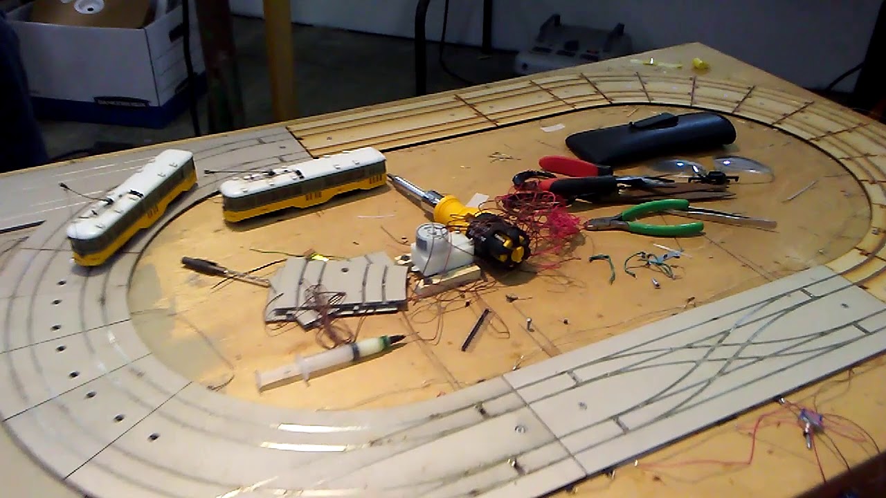 Trolley, Tram and Interurban Street Track System Testing. YouTube