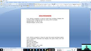 Date-7/12/2020. Class-8. Computer Applications. Java Programs. Guide