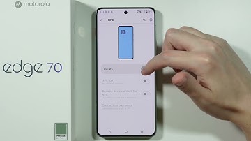Motorola Edge 70: NFC in- en uitschakelen