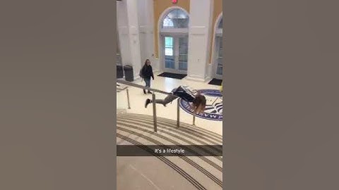 Sliding down railings ex 1