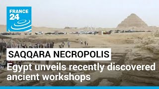 Tombs In Saqqara Necropolis Egypt Unveils Recently Discovered Ancient Workshops France 24