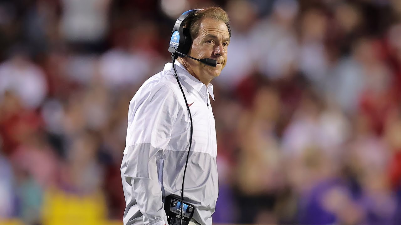 Everything Nick Saban said following Alabama's 32-31 loss to LSU