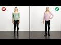 How To Widen Hips and Reduce Broad Shoulders | 6 Outfits