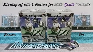 2023 Zenith Football Blaster Box! Got An Auto & Mem Card! 👍