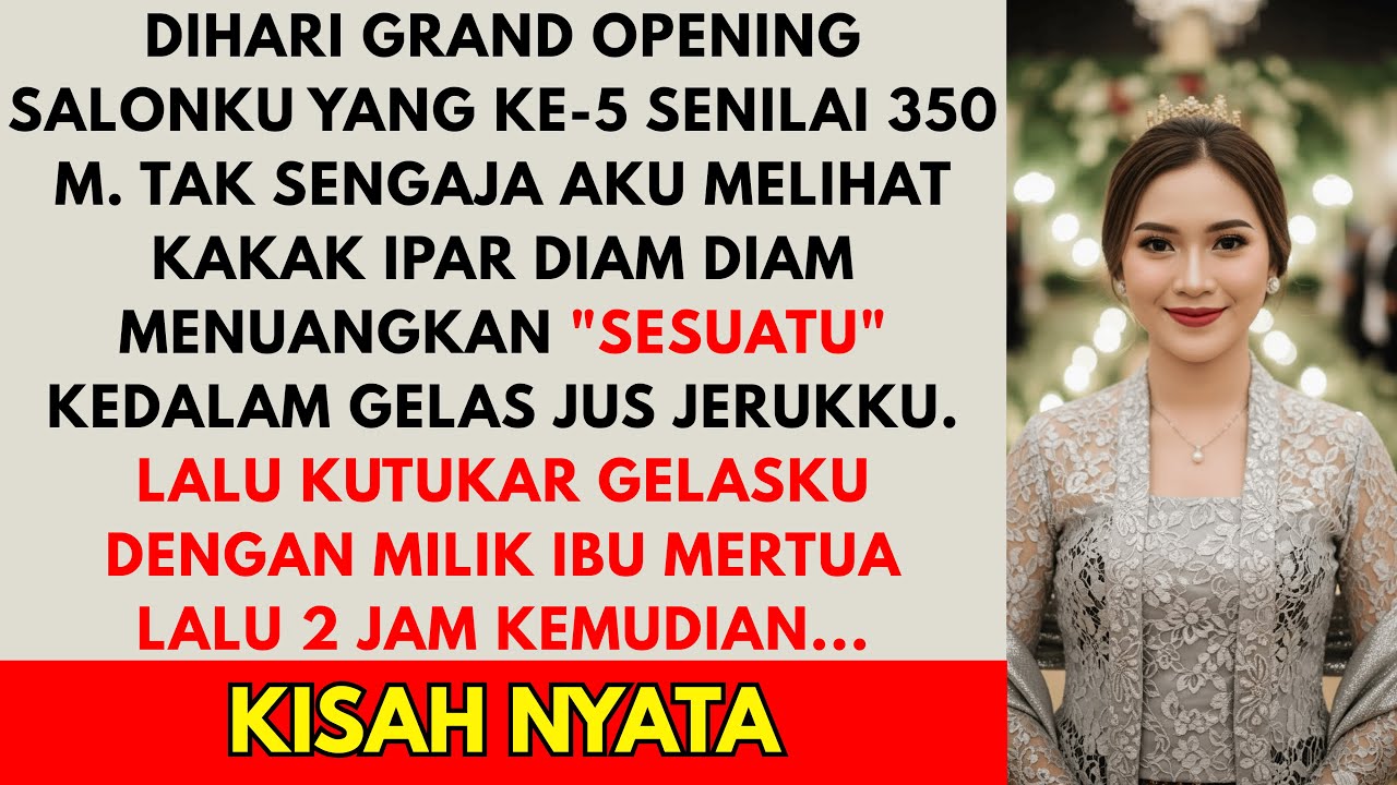 GRAND OPENING SALONKU 350 M, KAKAK IPAR DIAM-DIAM MENUANGKAN 