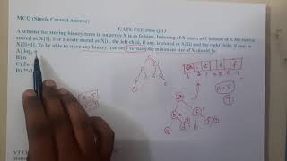 GATE CSE 2006 Q 13 || Trees ||Data Structure || GATE Insights Version: CSE
