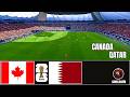 CANADÁ vs CATAR WORLD CUP 2026 FASE DE GRUPOS prediction gameplay