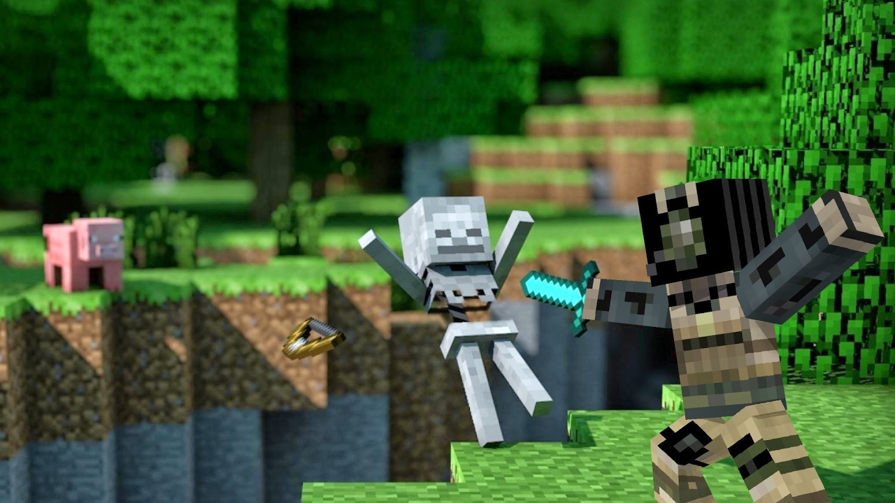 Floppy Minecraft With Realistic Physics - YouTube