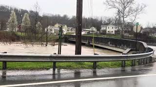 Monongahela pa flooding on the Mon 4/3/24