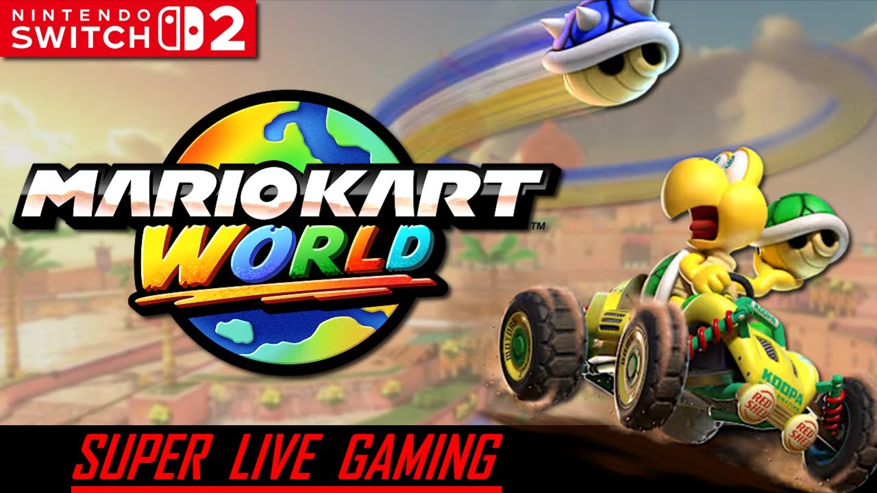 Mario Kart World 🌎 Online Racing with Viewers! | Super Live Gaming (No Ads)