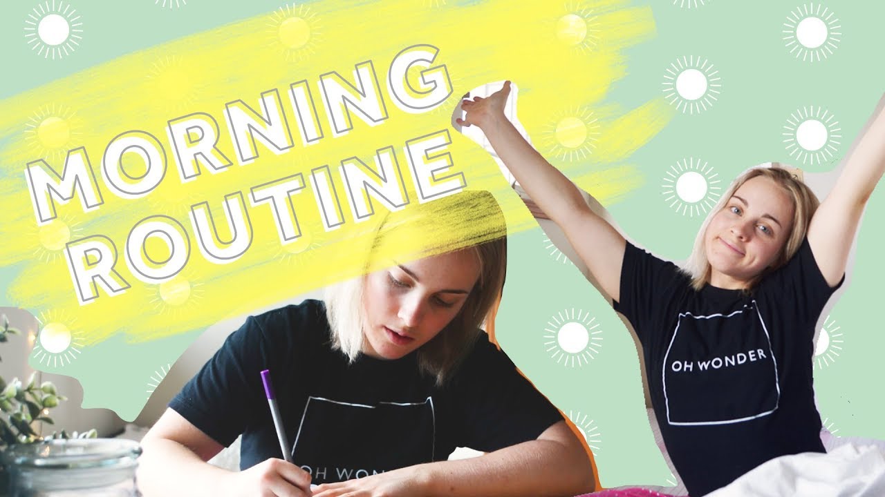 My Morning Routine for a Productive Day 2018 - YouTube