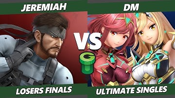 Game Underground Losers Finals - DM (Pyra Mythra) Vs. Jeremiah (Snake) SSBU Ultimate Tournament