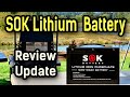 SOK Lithium Battery Review Update + Giveaway Announcement