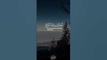 إنما يعمر مساجد الله من آمن بالله | سورة التوبة