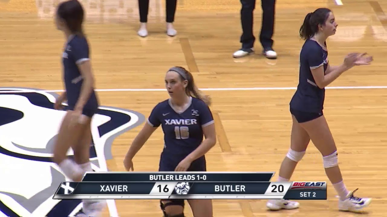HIGHLIGHTS: Xavier Volleyball at Butler - YouTube HIGHLIGHTS: Xavier Volleyball at Butler - YouTube