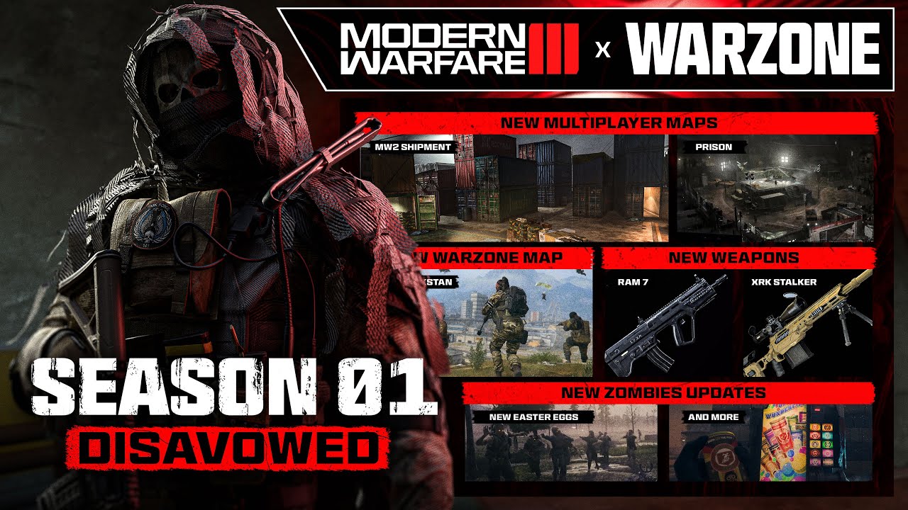 Announcement: Call of Duty: Modern Warfare III and Call of Duty: Warzone  Season 1. All You Need to Know