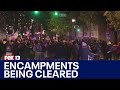 Penn students arrested campus camps cleared  fox 13 news