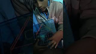 Using Geo board learn mathematical shape 📐 through by Home 🏠 #mathematics #