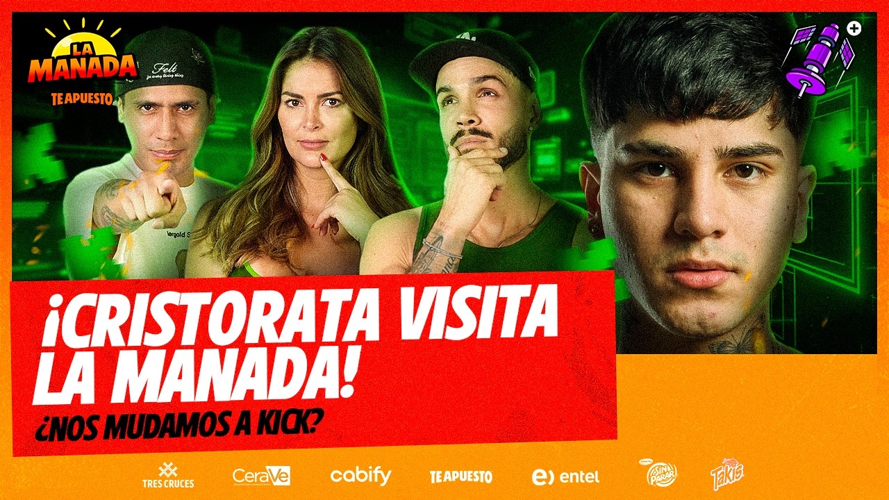 ¡CRISTORATA VISITA LA MANADA! | ¿NOS MUDAMOS DE PLATAFORMA? | #LAMANADA CON GERARDO, LAURA Y MARIO