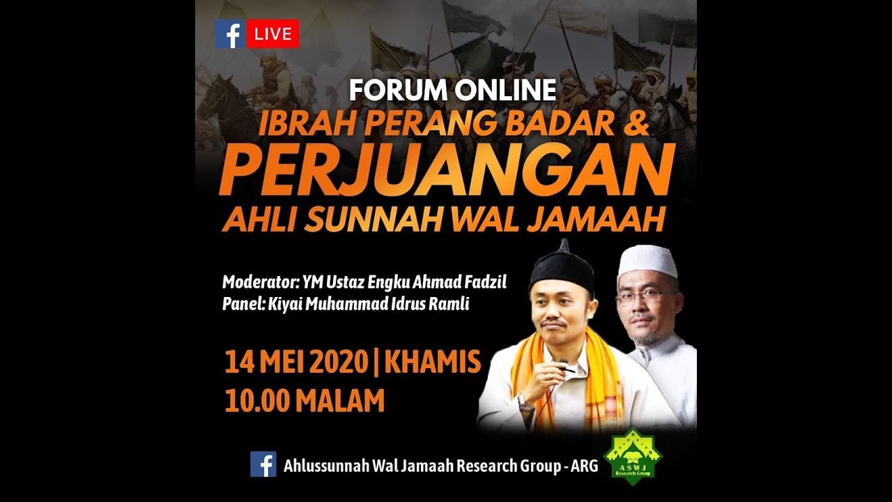 Forum Online - Ibrah Perang Badar & Perjuangan Ahli Sunnah ...