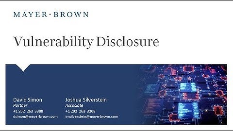 Vulnerability Disclosure