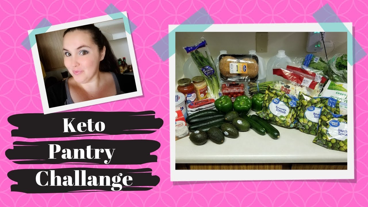 KETO PANTRY CHALLANGE | GROCERY HAUL - YouTube